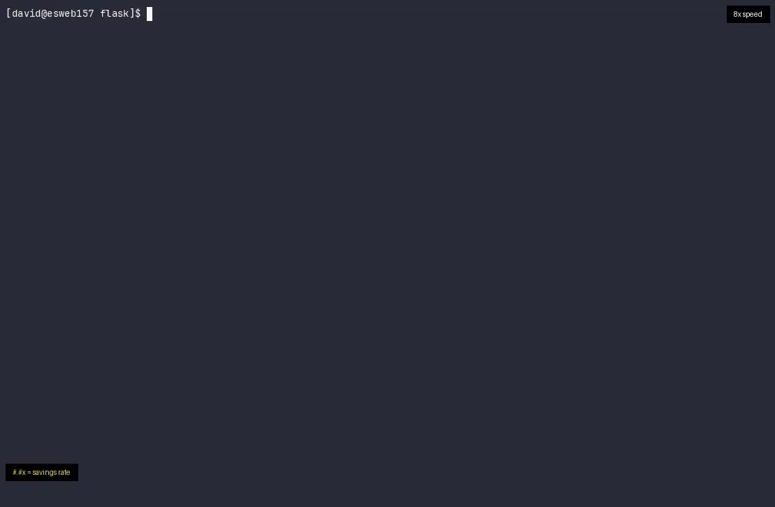 Screen recording of a real coder run with compression ON: the bottom-left savings indicator climbs from 2.0x at start to 5.1x at run end, peaking at 6.1x